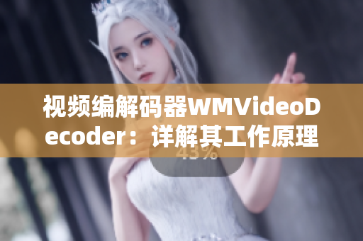 視頻編解碼器WMVideoDecoder：詳解其工作原理及應(yīng)用場景