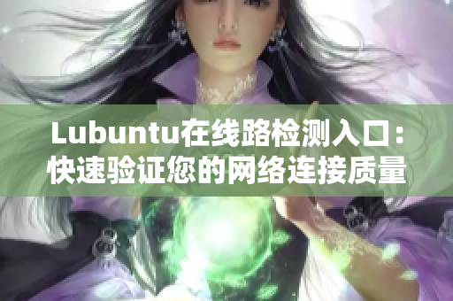 Lubuntu在線路檢測(cè)入口：快速驗(yàn)證您的網(wǎng)絡(luò)連接質(zhì)量