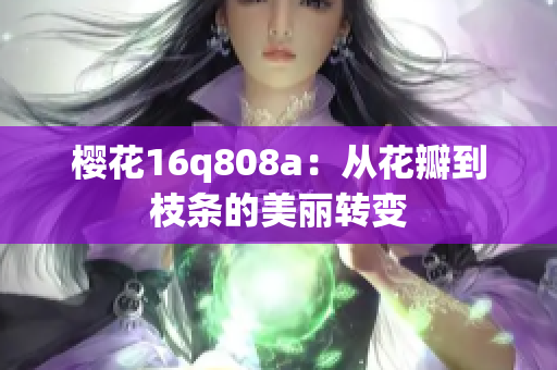 櫻花16q808a：從花瓣到枝條的美麗轉變