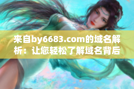 來自by6683.com的域名解析：讓您輕松了解域名背后的秘密