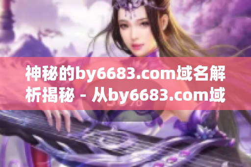 神秘的by6683.com域名解析揭秘 - 從by6683.com域名解析探尋網(wǎng)絡奧秘