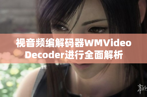 視音頻編解碼器WMVideoDecoder進(jìn)行全面解析